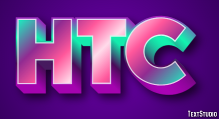 HTC Efeito de texto