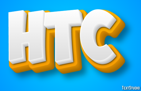 HTC Efeito de texto