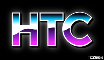 HTC Efeito de texto