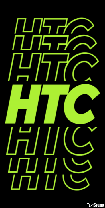 HTC Efeito de texto