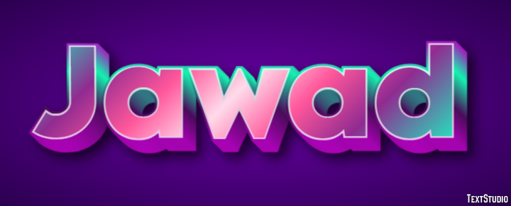 Jawad Tekst Effect