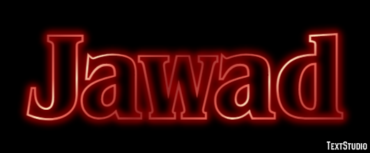 Jawad Tekst Effect