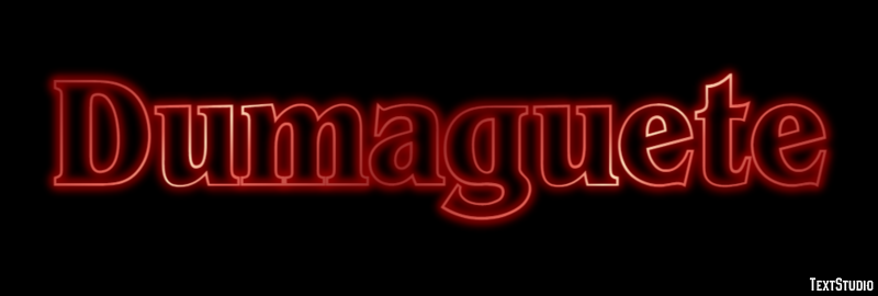 Dumaguete Efekt tekstowy