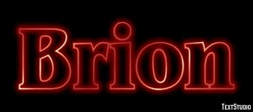 Brion Text Effect