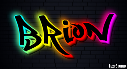 Brion Texteffekt