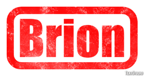 Brion Efecto de Texto