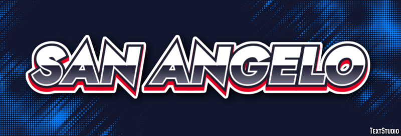 San Angelo Efekt tekstowy
