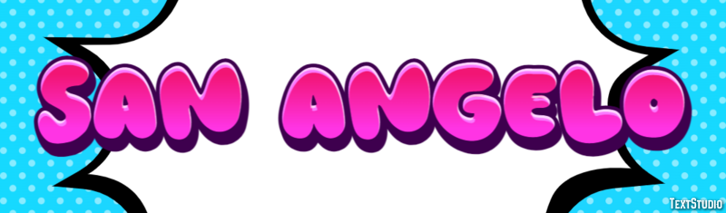 San Angelo Efekt tekstowy