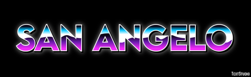 San Angelo Efekt tekstowy