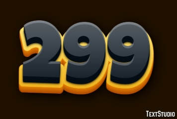 299 Efecto de Texto
