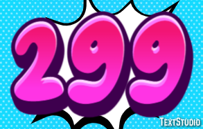 299 Efecto de Texto