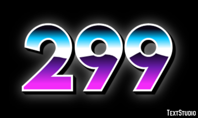 299 Efecto de Texto