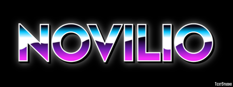 Novilio Effetto testo