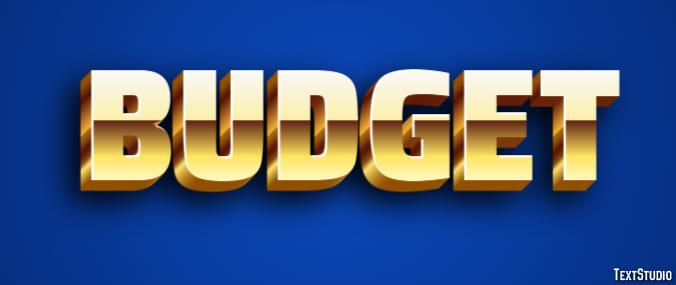 Budget Effet de Texte