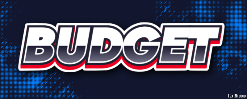 Budget Effet de Texte