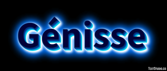 Génisse Effet de Texte