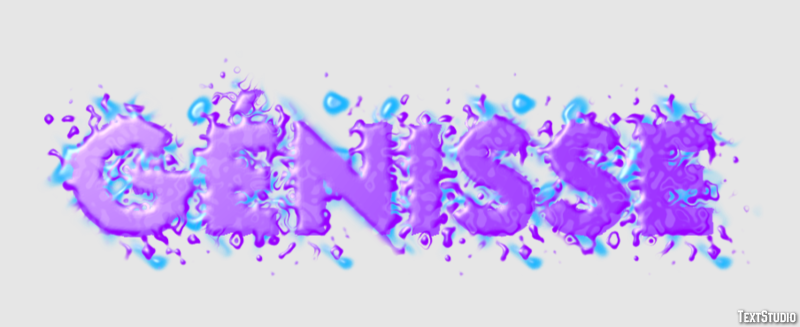 Génisse Effet de Texte