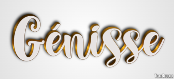 Génisse Effetto testo