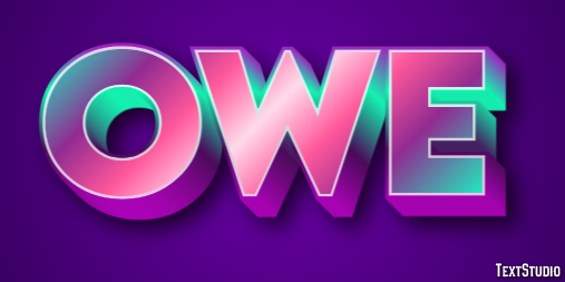 Owe Text Effect