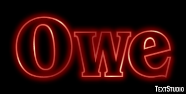 Owe Text Effect