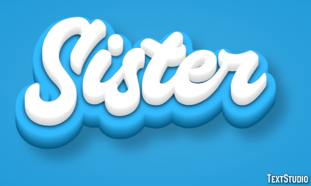Sister Text Effect