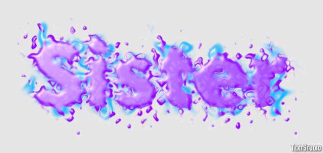 Sister Text Effect