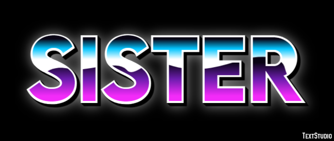 Sister Text Effect