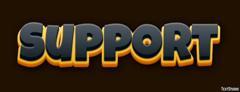 Support Text Effect