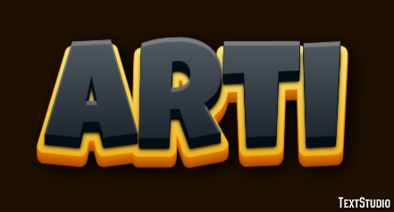 Arti Text Effect