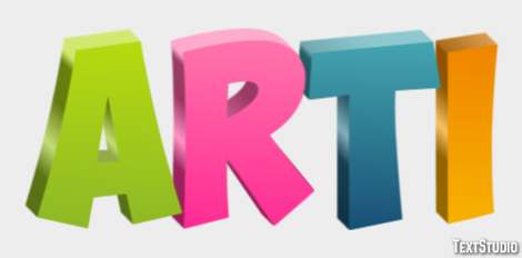 Arti Text effect