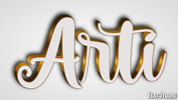Arti Text effect