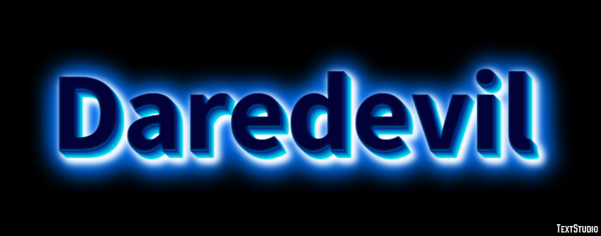 Daredevil テキスト効果