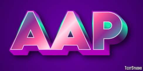 Aap Efecto de texto