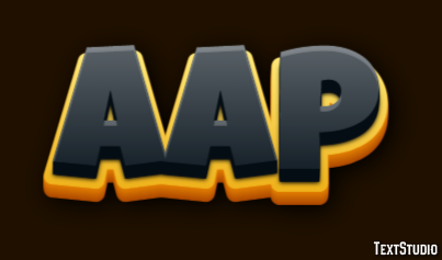 Aap Efecto de texto