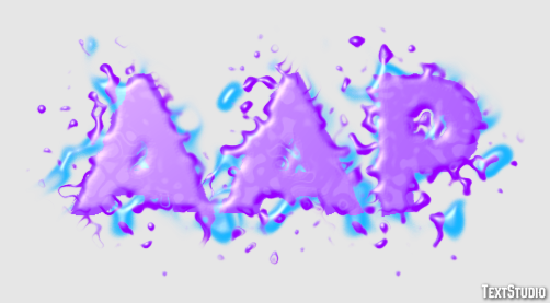 Aap Efecto de texto