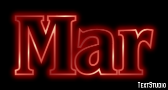 Mar Text effect
