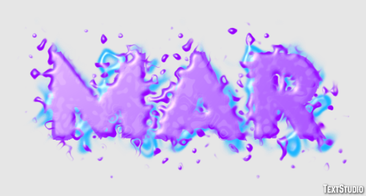 Mar Text effect