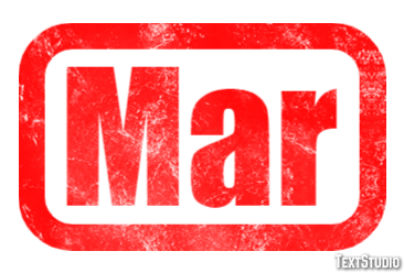 Mar Text effect