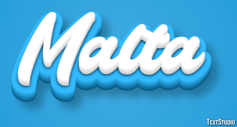 Malta Effetto testo