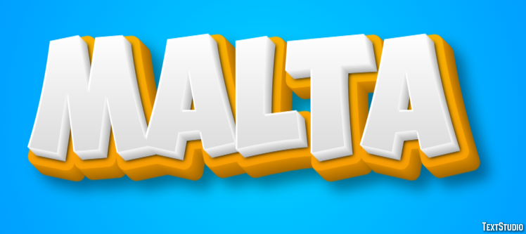 Malta Text Effect