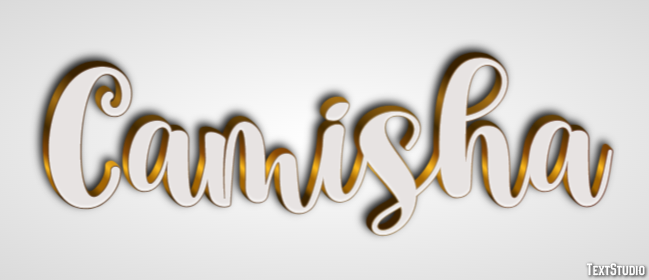 Camisha Effet de Texte
