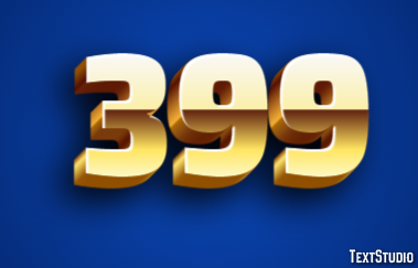 399 Text Effect
