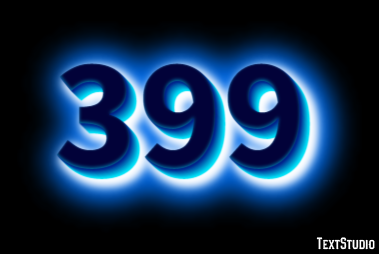 399 Text Effect