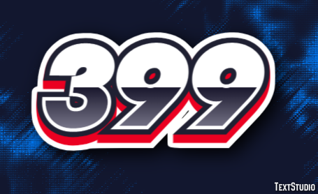 399 Text Effect