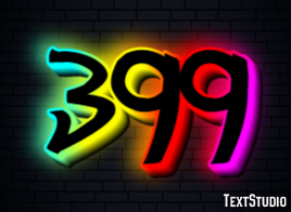 399 Text Effect