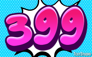 399 Text Effect