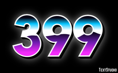 399 Text Effect