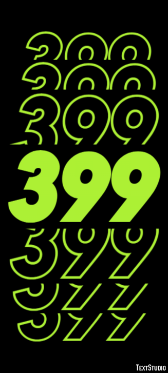 399 Text Effect