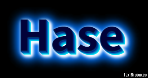 Hase Effetto testo