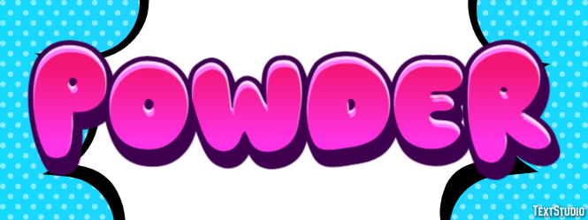 Powder Text Effect
